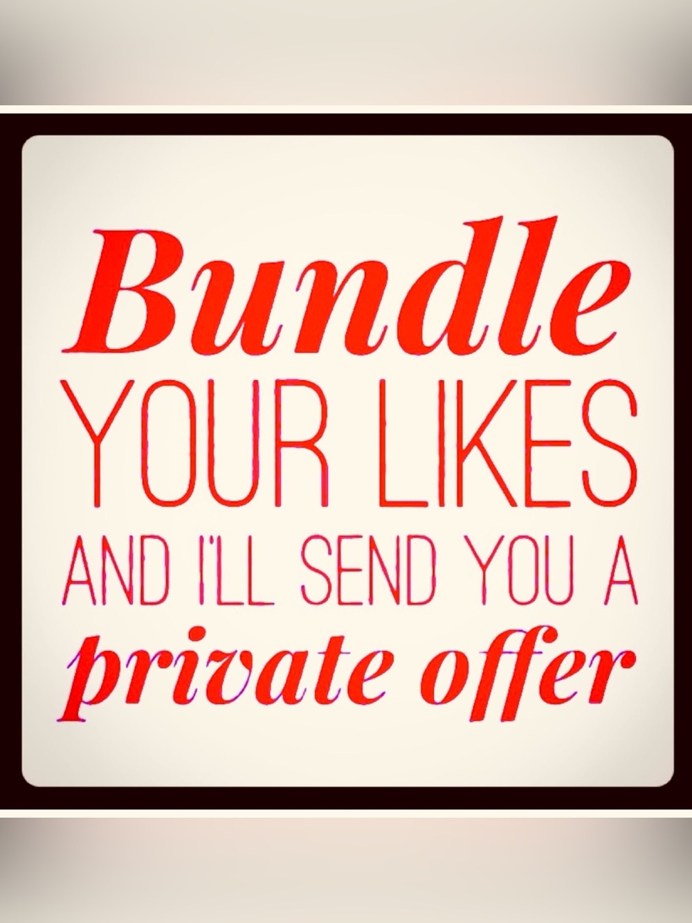 🎈BUNDLE UR LIKES FOR GREAT DEALS🎈